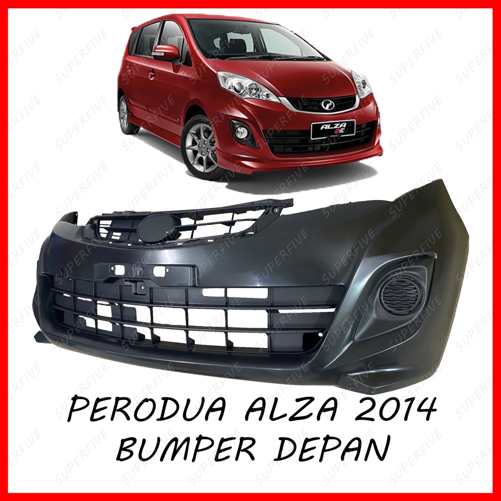 PERODUA ALZA 2014 FRONT BUMPER / BUMPER DEPAN Shopee Malaysia