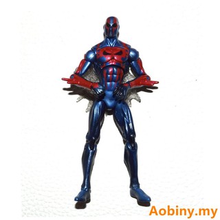 Marvel Comic 7/" Spider-Man Black /& Variant Orange Venom Loose Action Figure Set