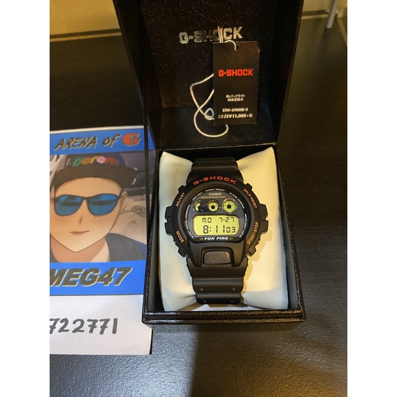 Casio G Shock Dw 6900 Foxfire Made In Japan The Cheepest Japan Set G Shock Collectible Item Rare Shopee Malaysia
