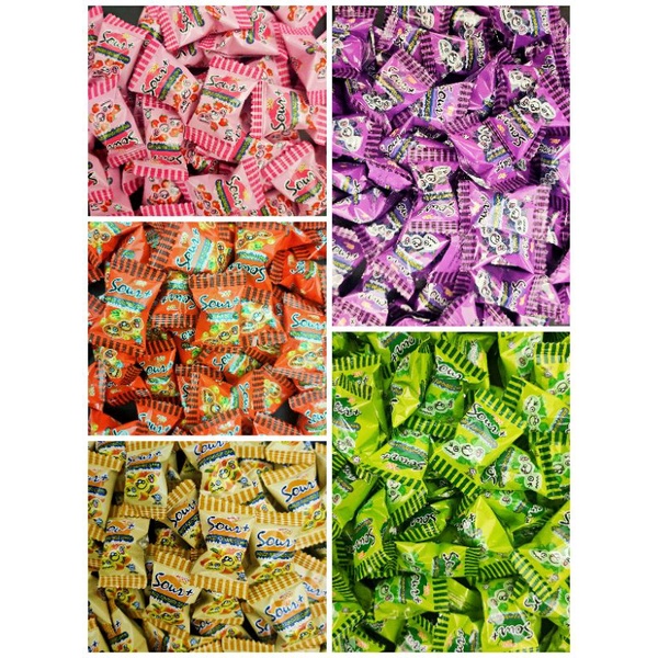 Lot 100 Sour+ Gummy Assorted (25pcs / 50pcs) / Gula-gula Jelly Asam [HALAL]