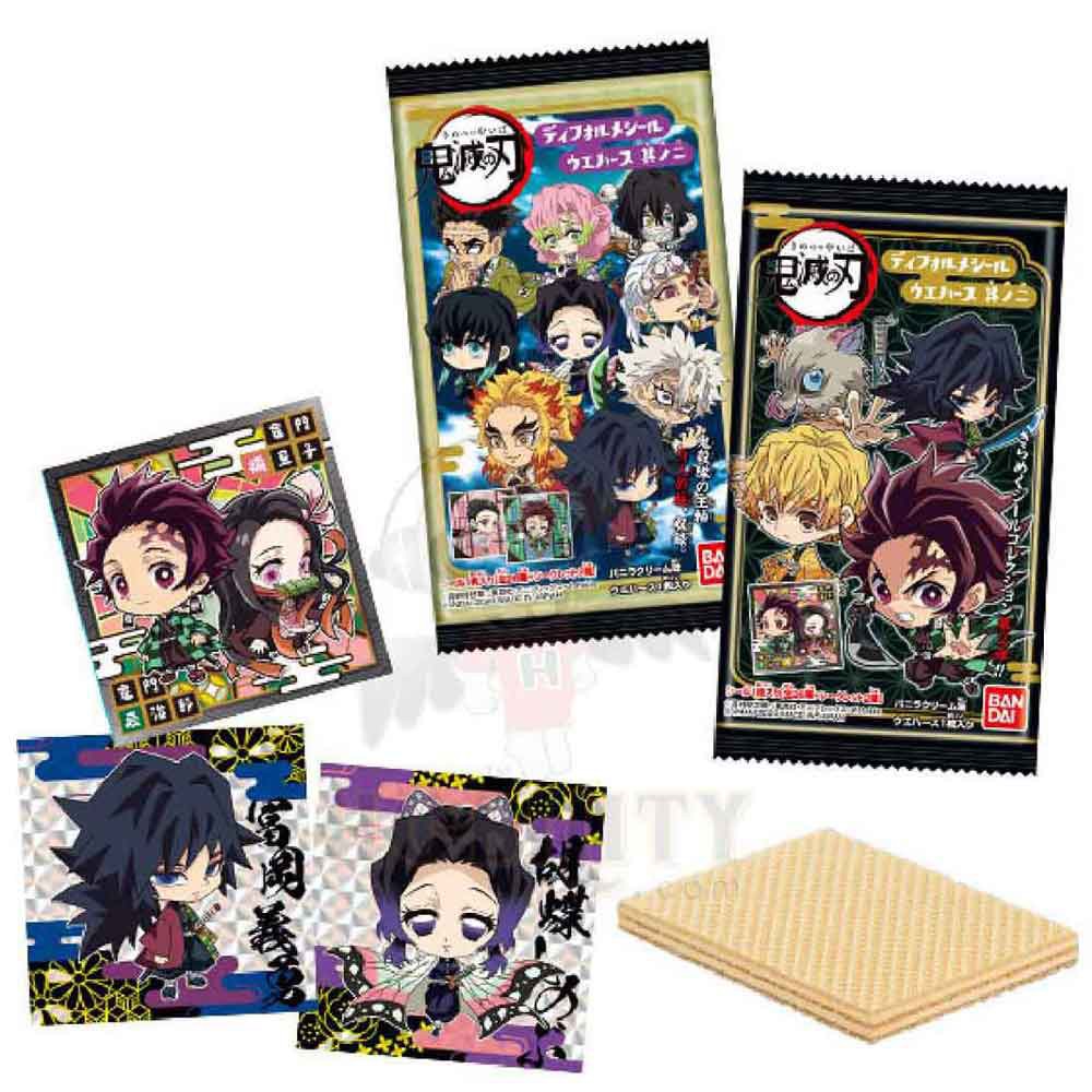 Demon Slayer: Kimetsu no Yaiba Deformed Sticker Wafer Vol.2 (20Pack/BOX ...