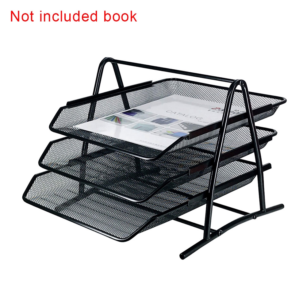 3 Tier A4 Neatening Tools Diy Storage Drawer Detachable Desktop