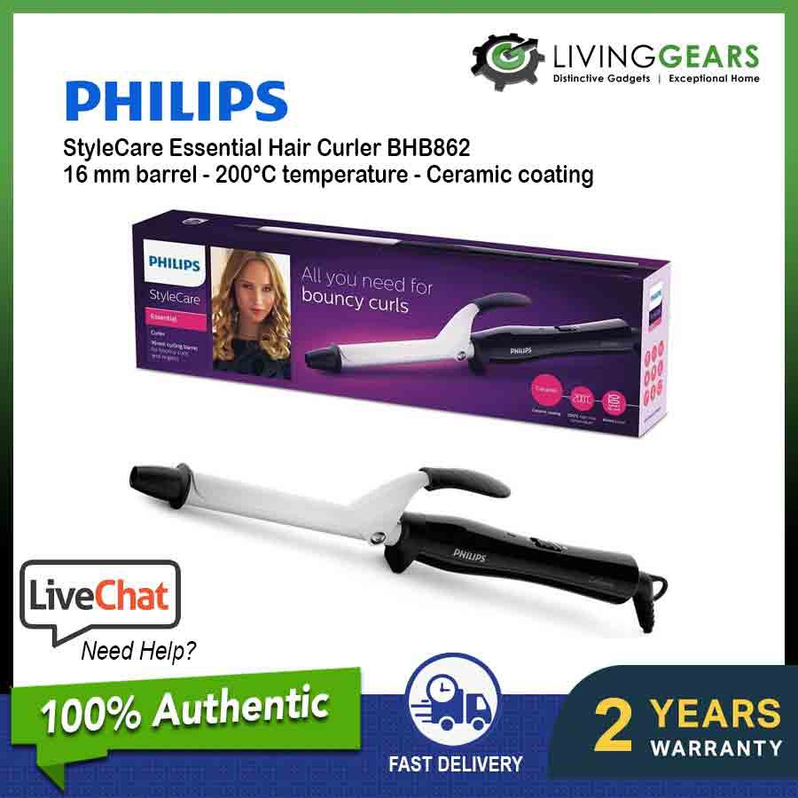 PHILIPS StyleCare Essential Curler BHB862 // BHH811 (3 In 1) // BHH822 (5  In 1) Hair Styler Flat Iron & Curler (210℃) Pr | Shopee Malaysia
