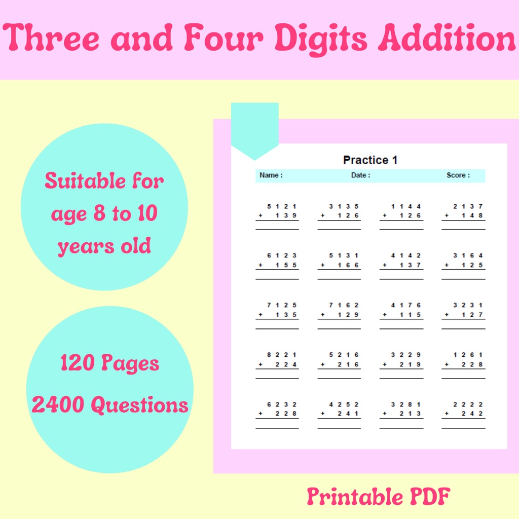 Printable Mathematics Worksheet For Kindergarten