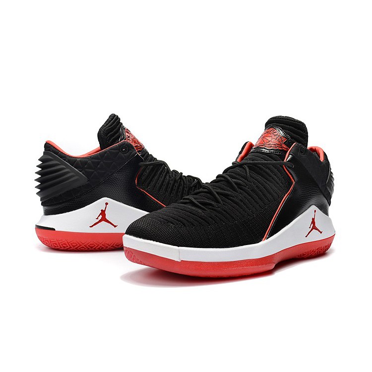 air jordan 32 black red