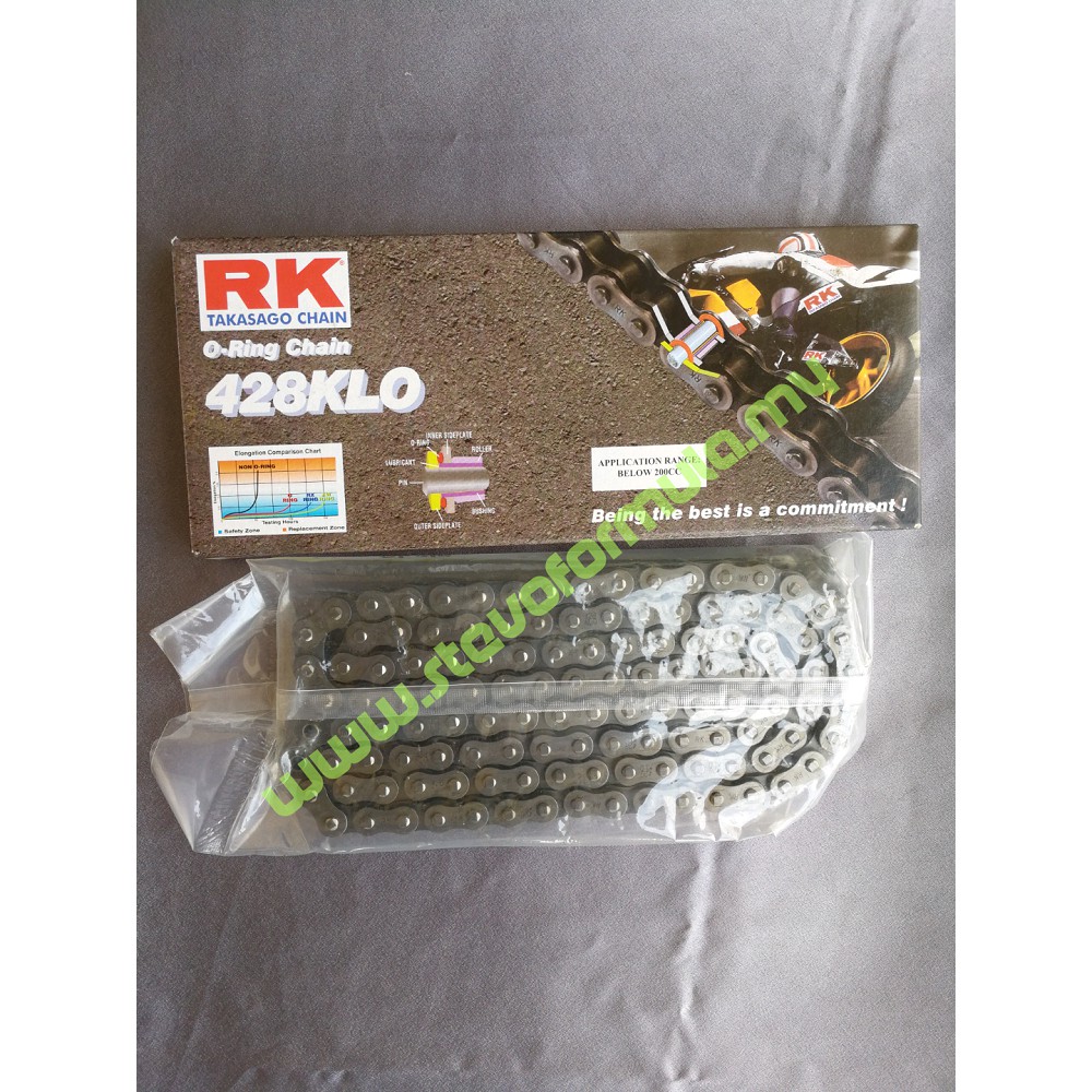 Honda Rs150 Chain Drive Rk O Ring 428klo 122l Shopee Malaysia