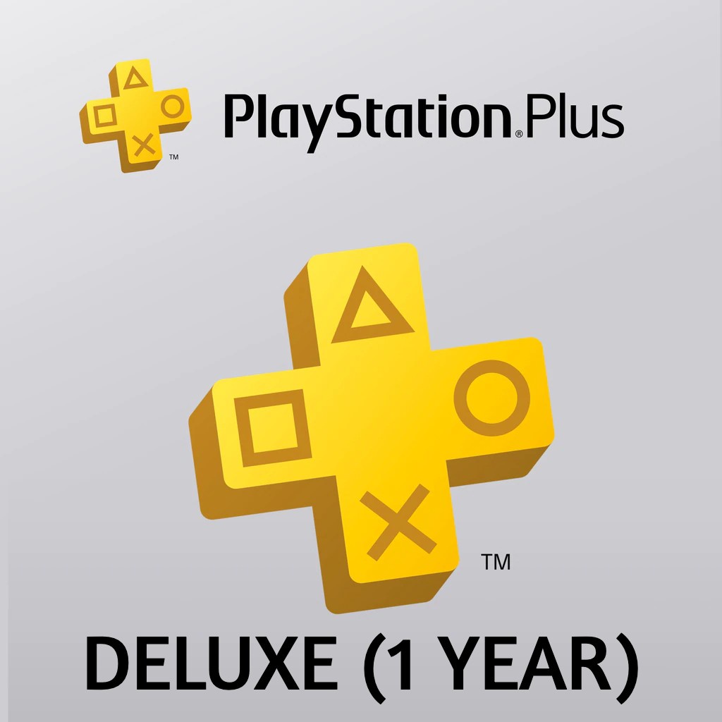Deluxe ps plus membership psplus 3months 1 year 12 months for ps5 ps4