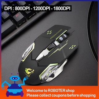 X8 2.4G Rechargeable Gaming Ergonomics Optical 2400DPI Wireless Mouse