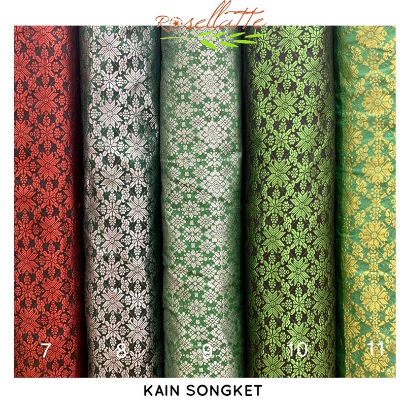 How Much Does Songket Cost Per Roll