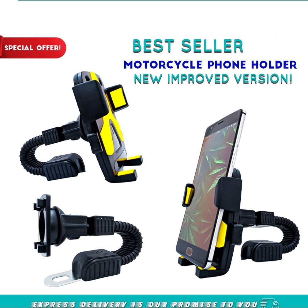 motorcycle phone holder shopee