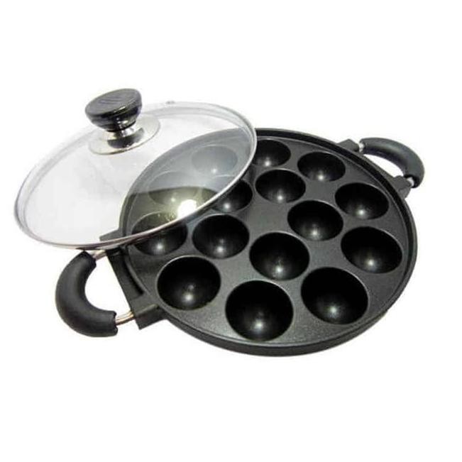 Up Leaf Takoyaki Mold - Quail Egg - 15-hole - Teflon+Glass Lid 41b05 ...