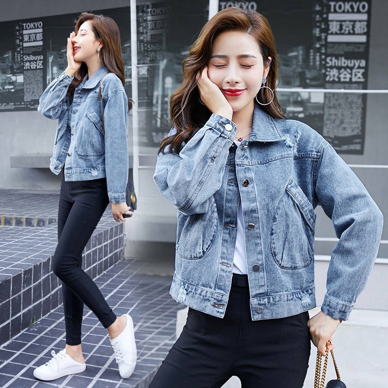 jaket jeans korean style