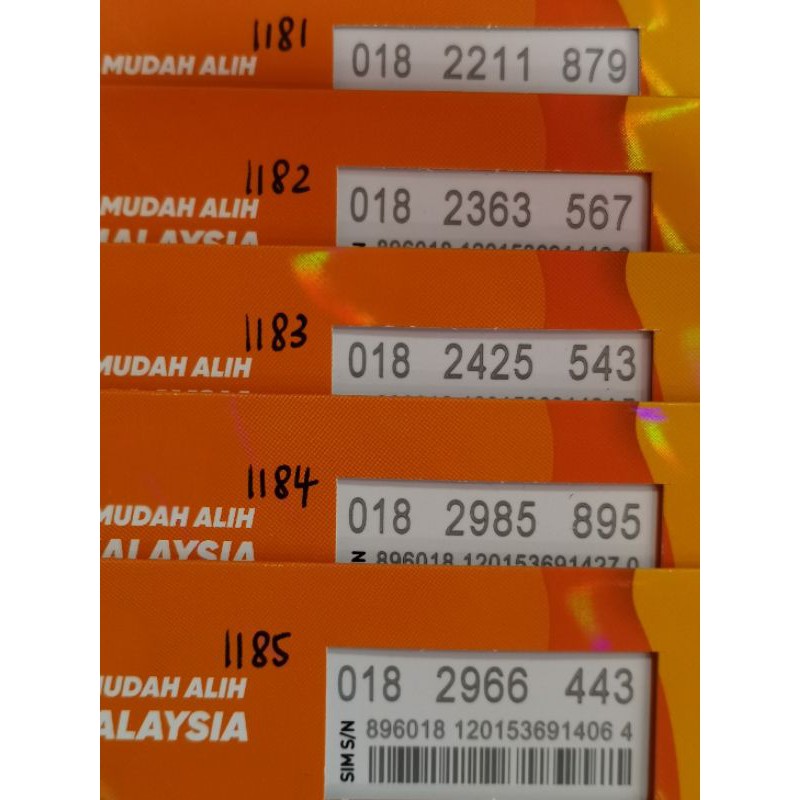 Buy U Mobile Prepaid Unlimited Simcard Sim Kad Prepaid Vip Number 预付卡号码 U68 Seetracker Malaysia