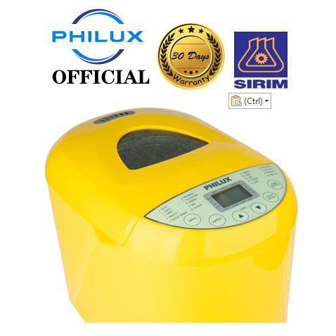 Philux Bread Maker Pl Bm1000 Shopee Malaysia