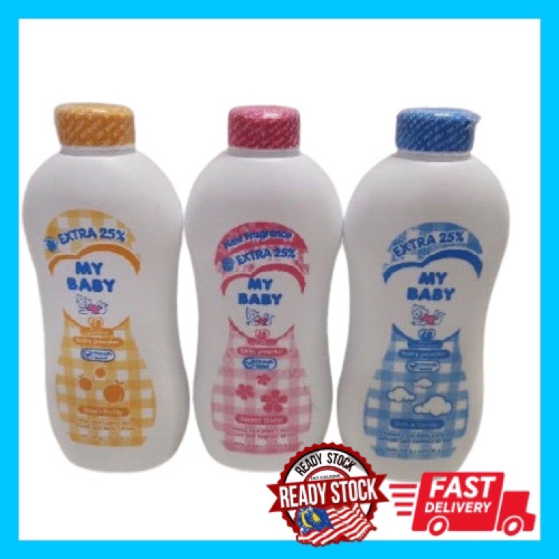 Baby Powder [MY BABY] | Baby Talc New Fragrance - 100g + Extra 25g ...