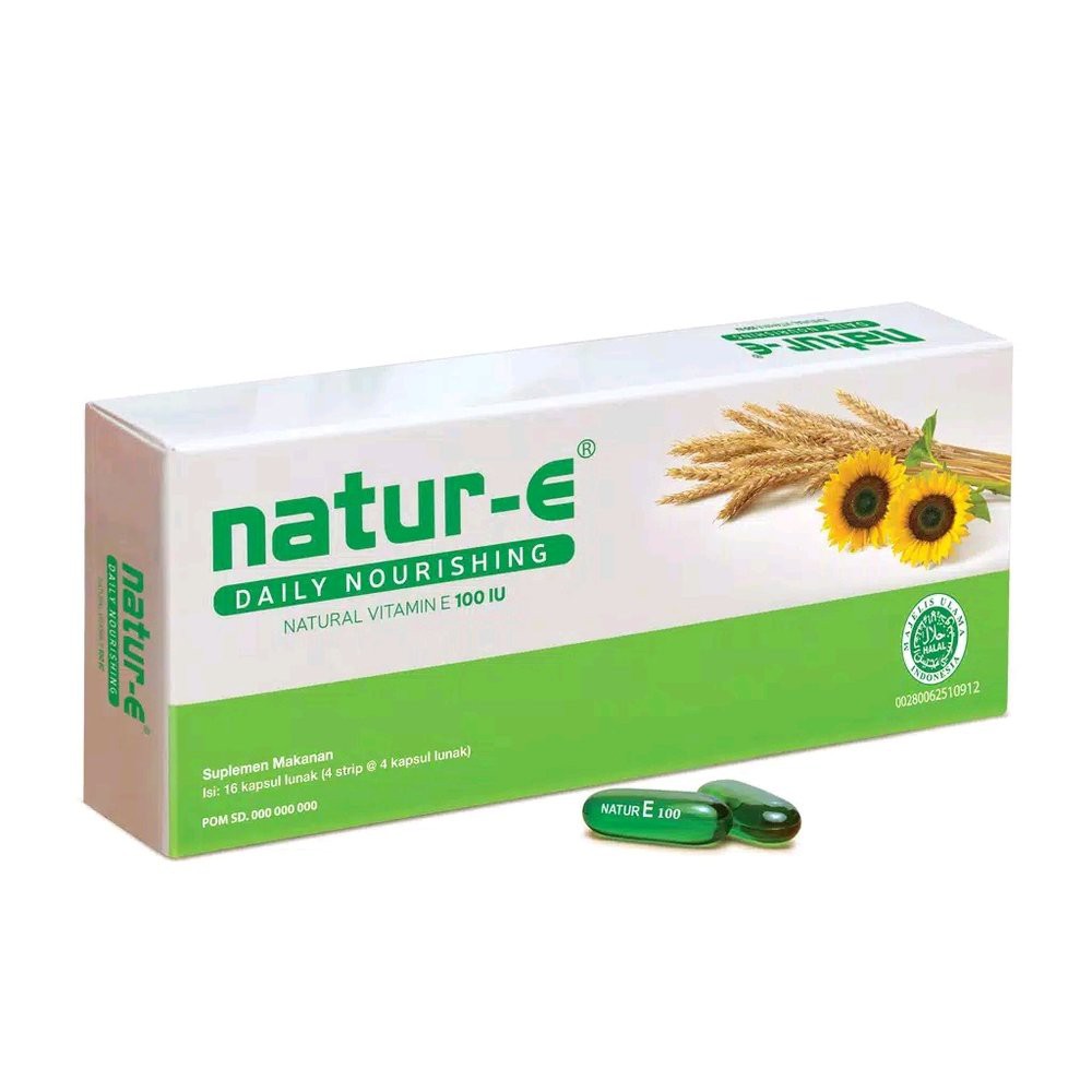 Natur E Vitamin Skin Capsules Natur E 100 Natur E 300 Natur E Advanced Fill 16 Capsules 32 Capsules Shopee Malaysia