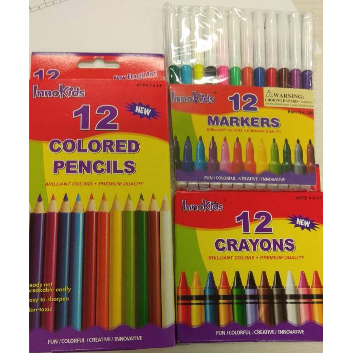 kids colouring pen set