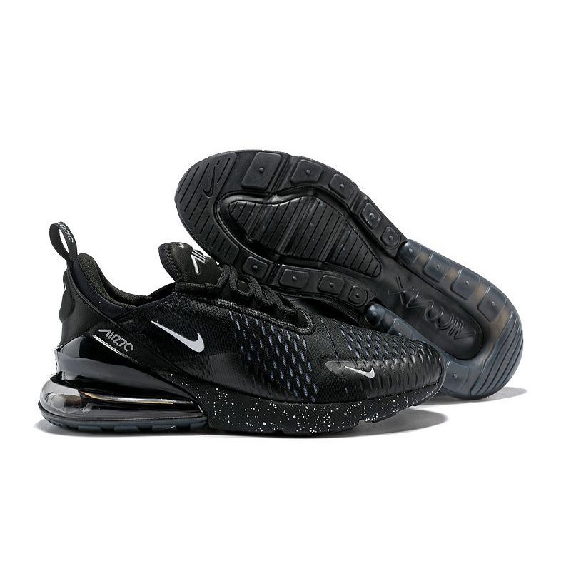 nike 270 black silver