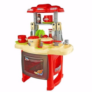  READY  STOCK  MINI KITCHEN  FUN PLAY SET  WITH FULL UTENSILS 