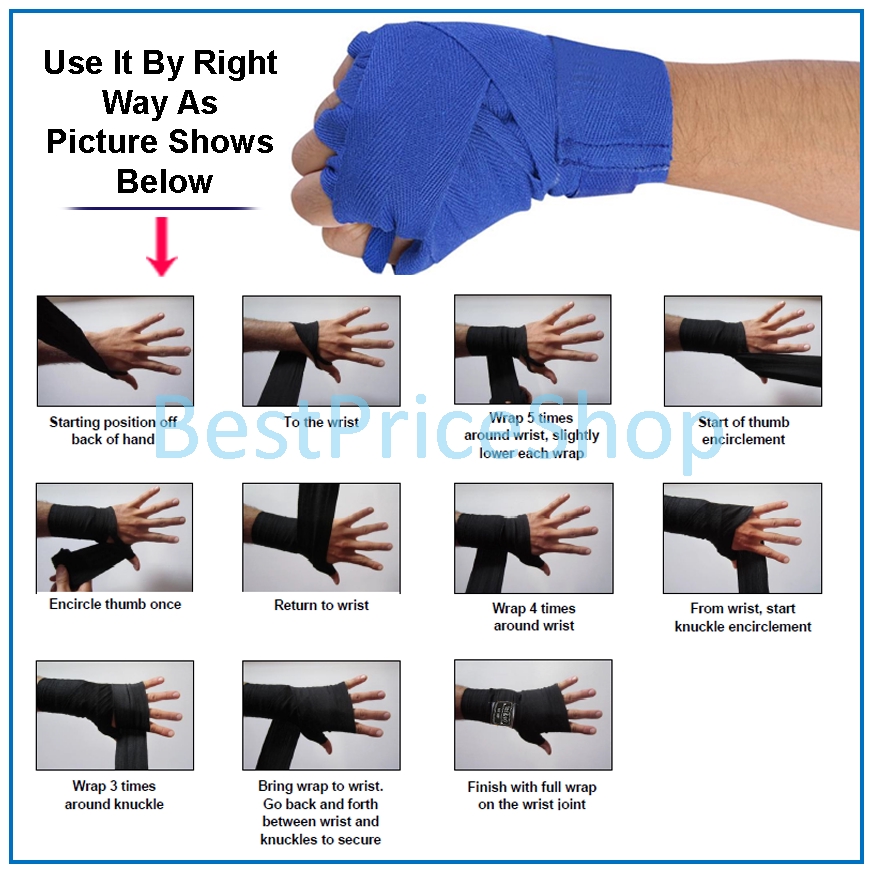 boxing hand wrap technique