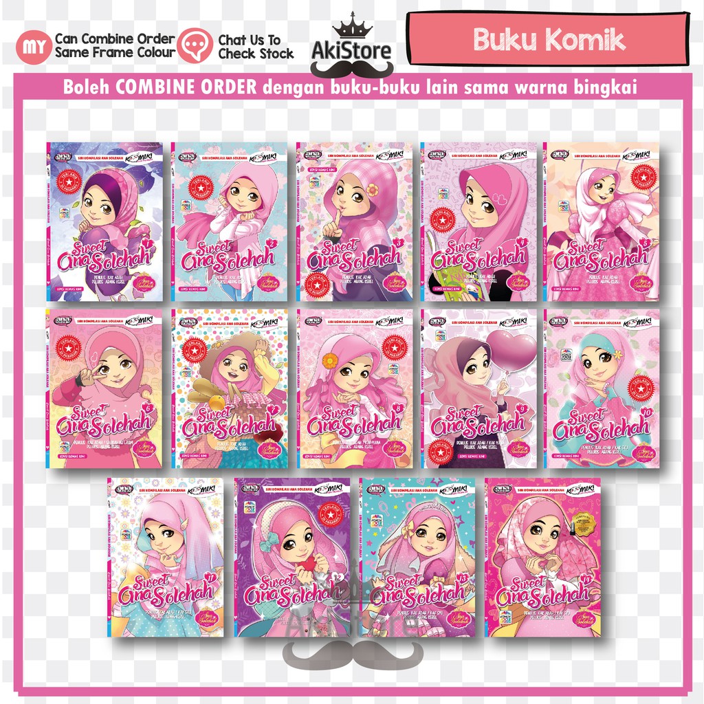 Buy Komik Ana Muslim Siri Sweet Ana Solehah Buku Komik Kanak Kanak Seetracker Malaysia