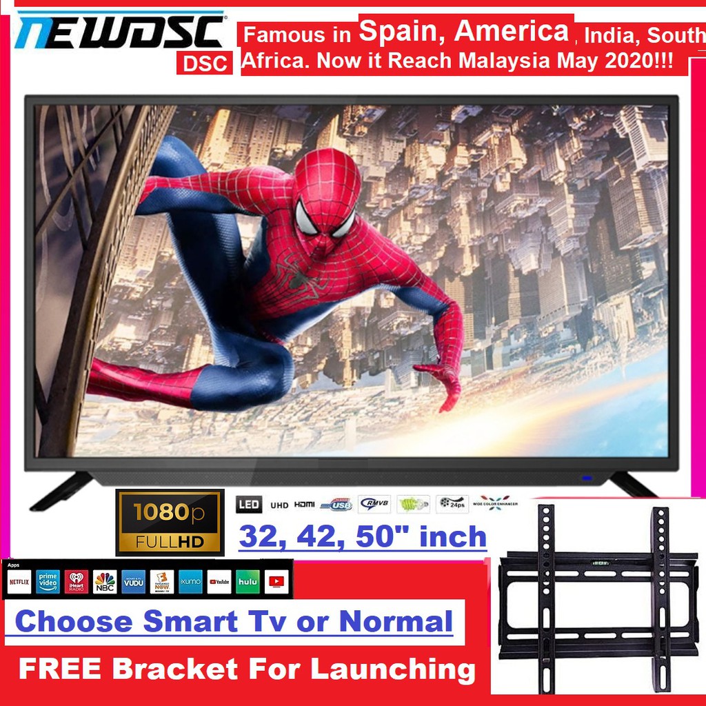 New Dsc Tv Smart Normal Tv 32 42 46 60 70 Inch Shopee Malaysia