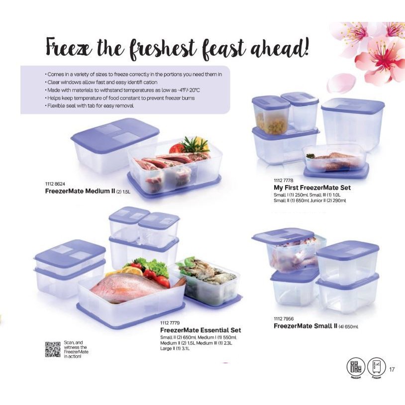 TUPPERWARE FreezerMate Set