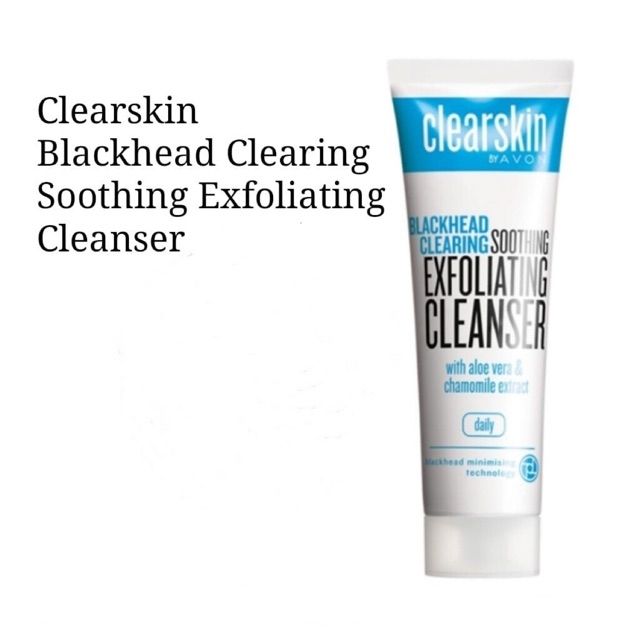 blackhead clearing soothing exfoliating cleanser