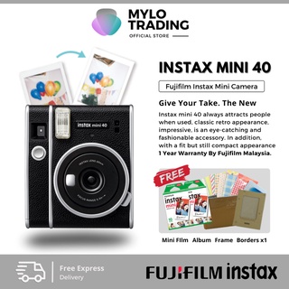 Fujifilm Instax Mini 40 Classic Vintage Retro Kit Instant Camera