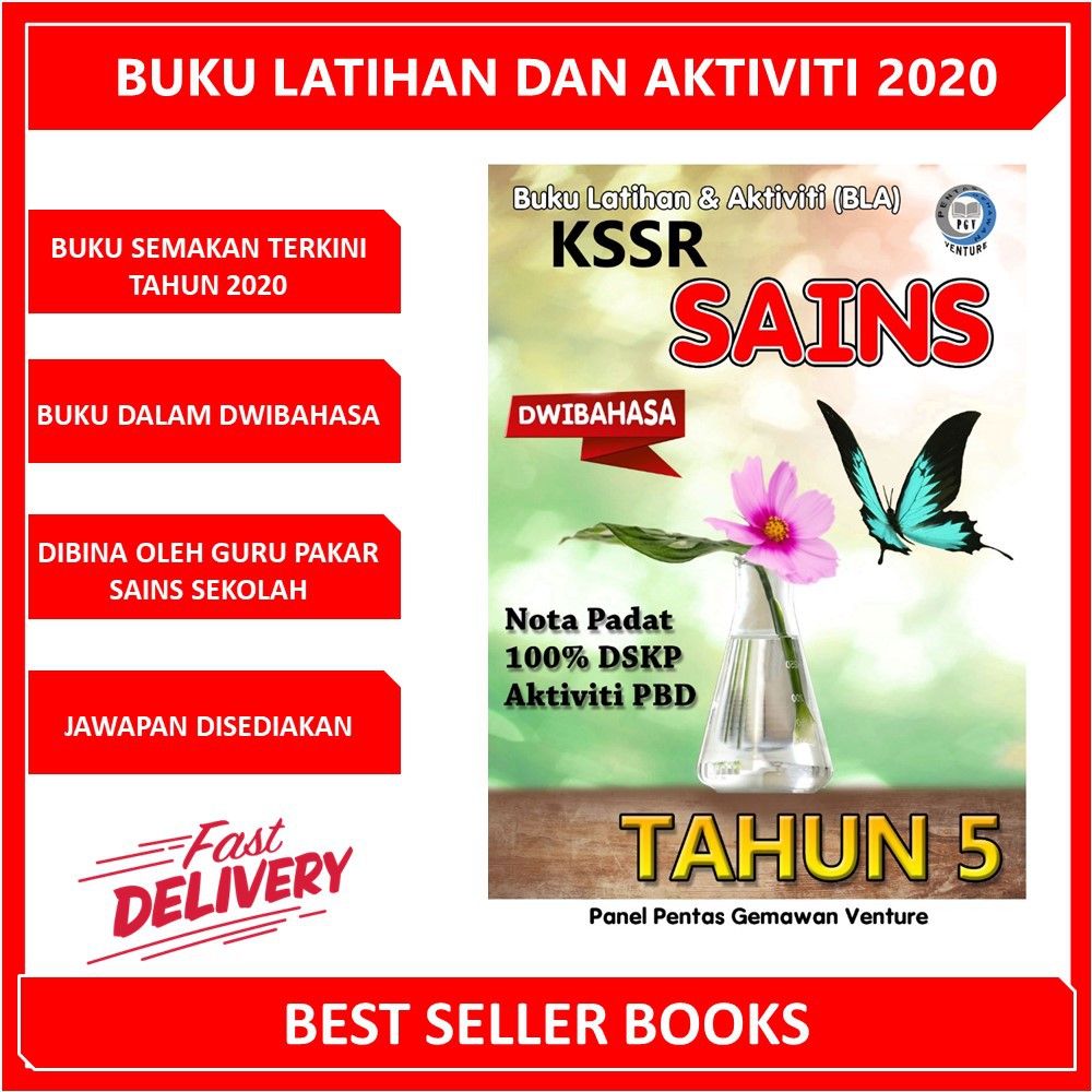 Ready Stock Buku Aktiviti Dan Latihan Kssr Sains Tahun 5 Viral Cikgu Zazol Shopee Malaysia