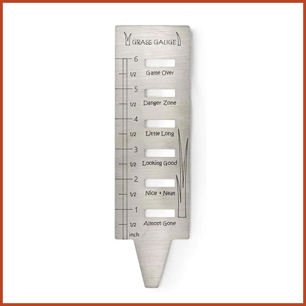 Grass Gauge Lawn Mowing Tool Stainless Steel Lawn Grass Height