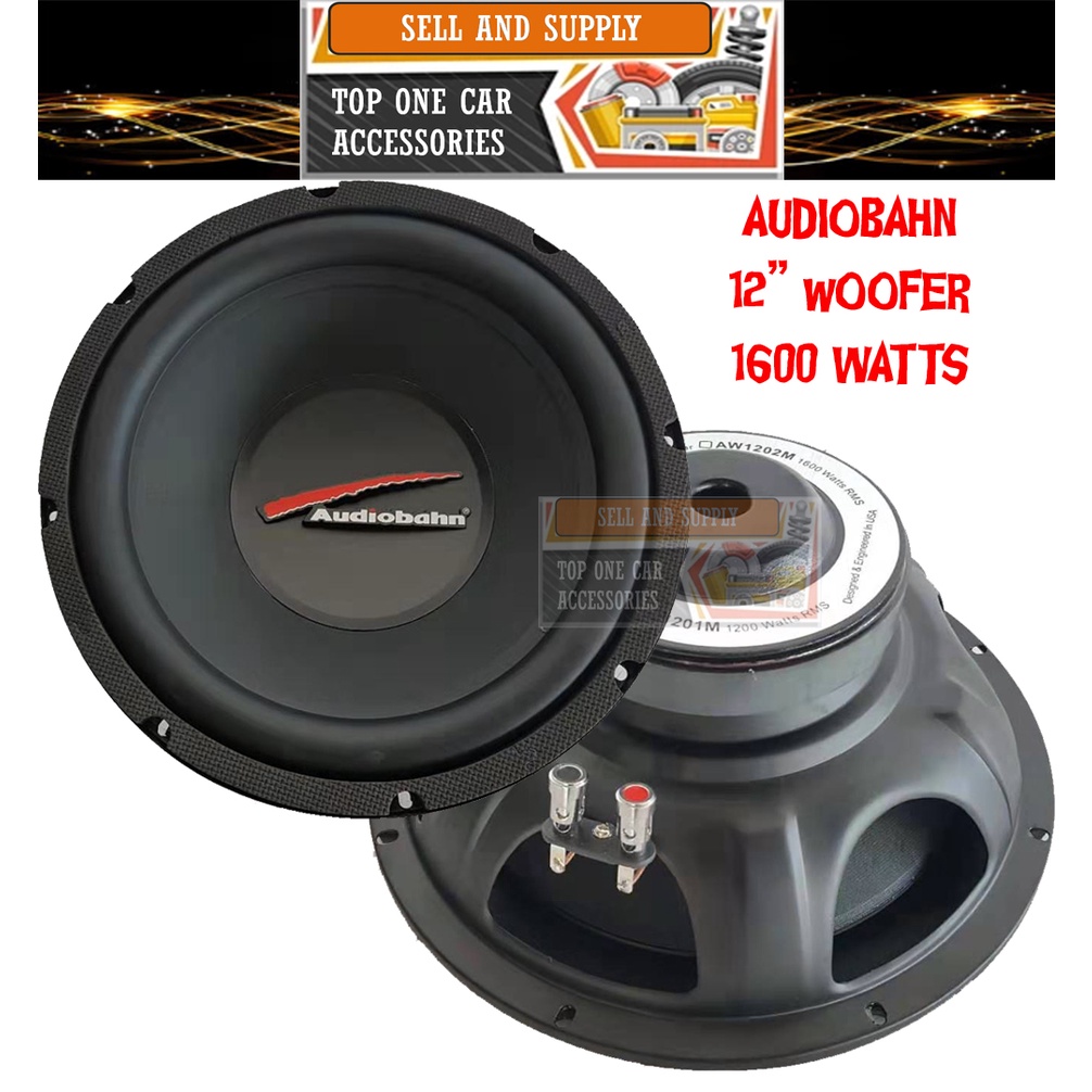 subwoofer 12 inch double coil bekas