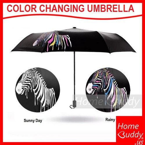 Color Changing Umbrella 3 Fold Umbrella Premium Quality Shopee