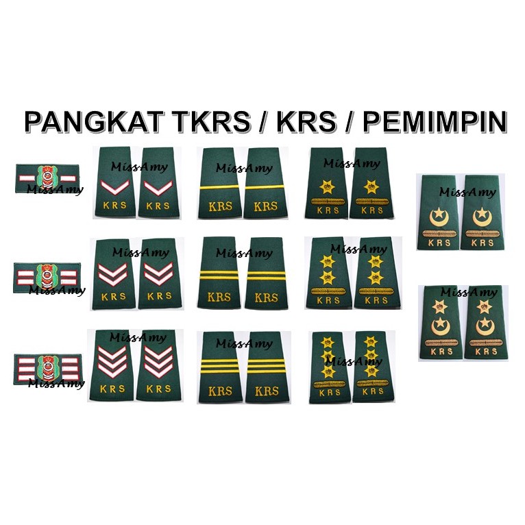 PANGKAT TKRS / KRS / PEMIMPIN (JENIS SULAM) | Shopee Malaysia