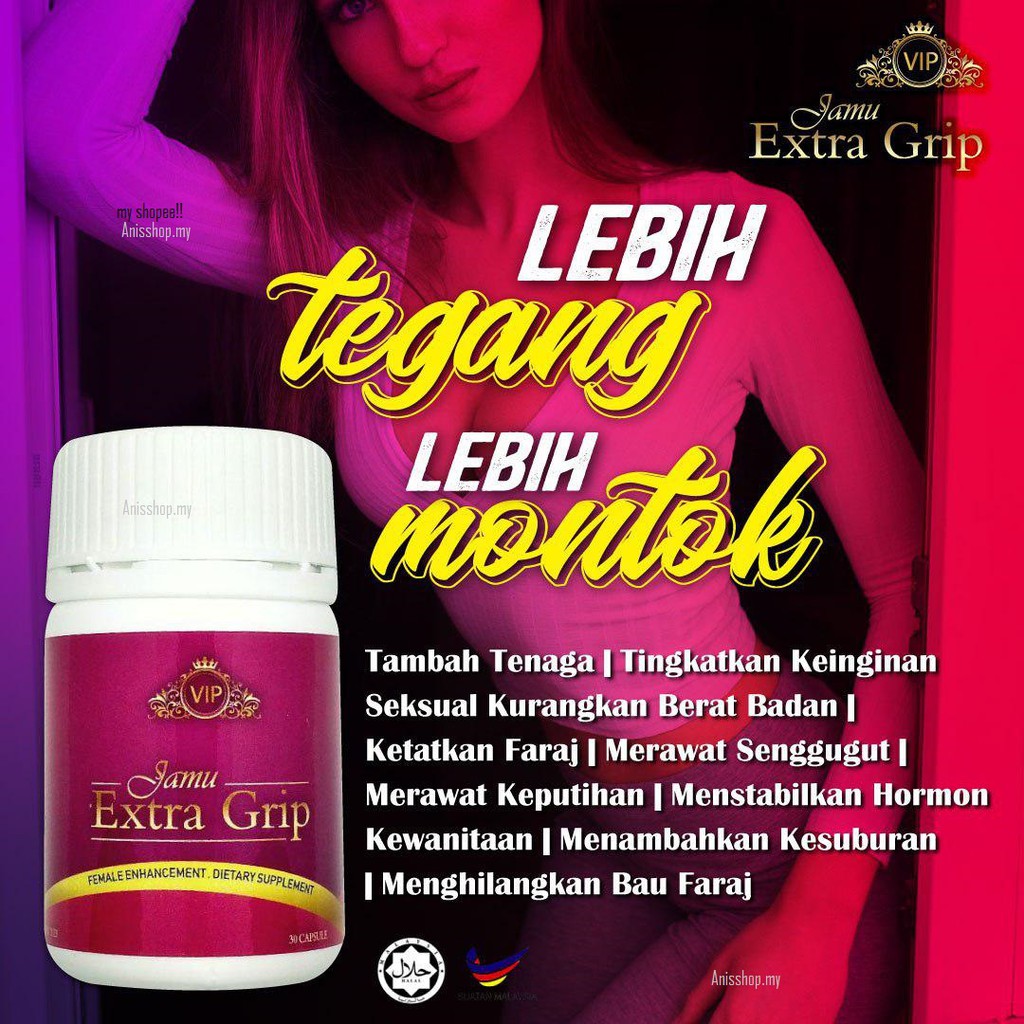 Jamu Extra Grip Jamu Wanita Moden Montok Ketat Gebu Shopee Malaysia