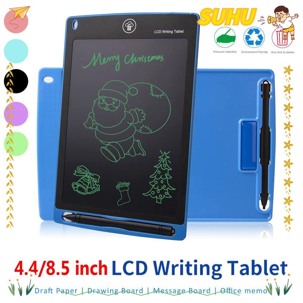 LCD Writing Tablet Blue Electronic Drawing Board and Doodle Board Gifts for Kids at Home and School 
