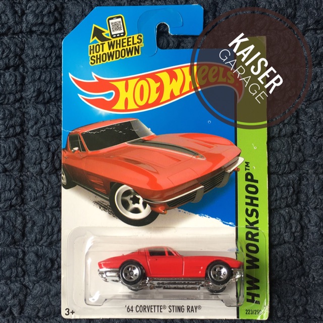 Hot Wheels 1964 Corvette Stingray Red hot wheels 64 corvette st...