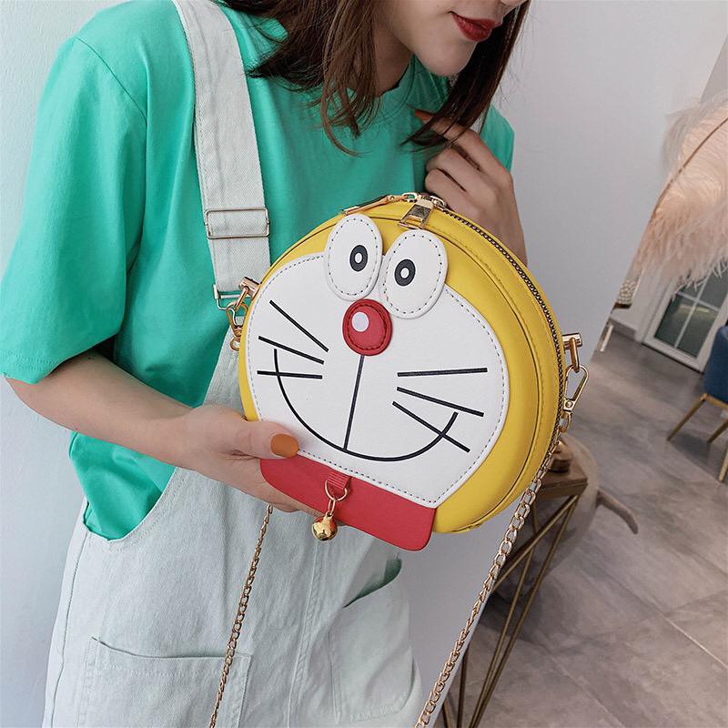 Tg0646 Sling Bag Head Doraemon Tas Jalan Woman Bag Shopee Malaysia