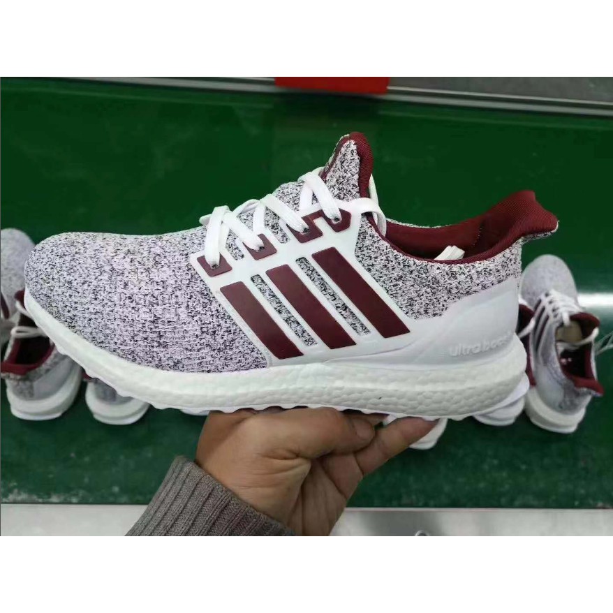 ultra boost 4.0 white burgundy