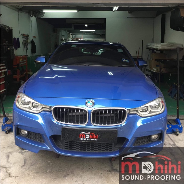 Bmw 330e All 4 Tire Soundproofing Package With Installation Shopee Malaysia