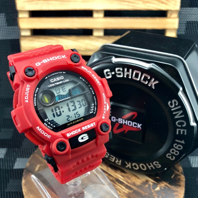 g shock mat moto putih
