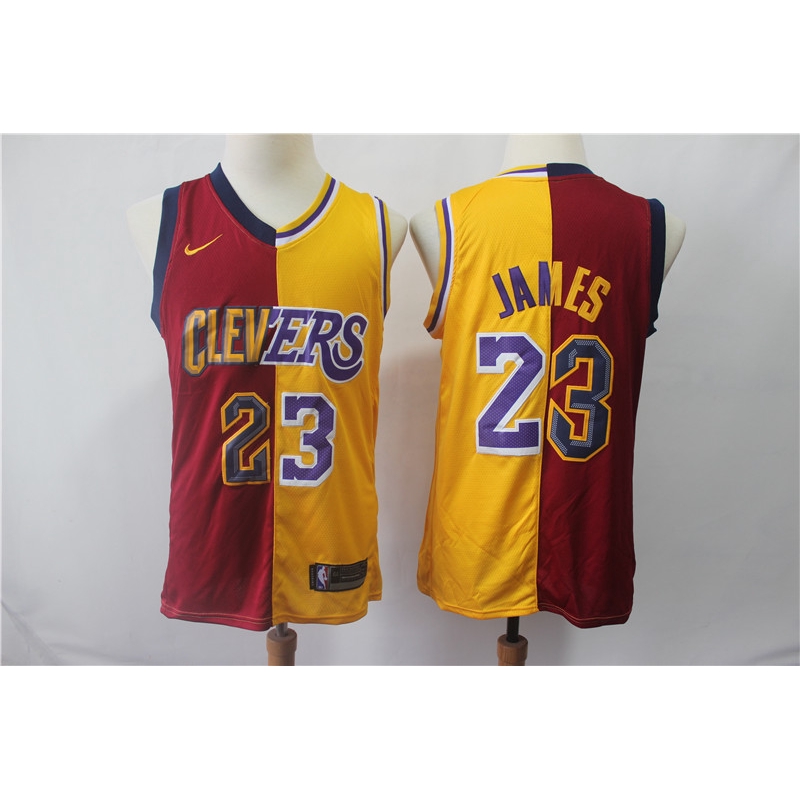 red and yellow nba jersey