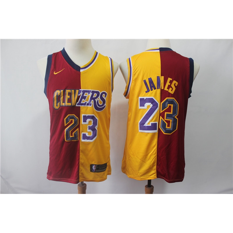 red and yellow basketball jersey