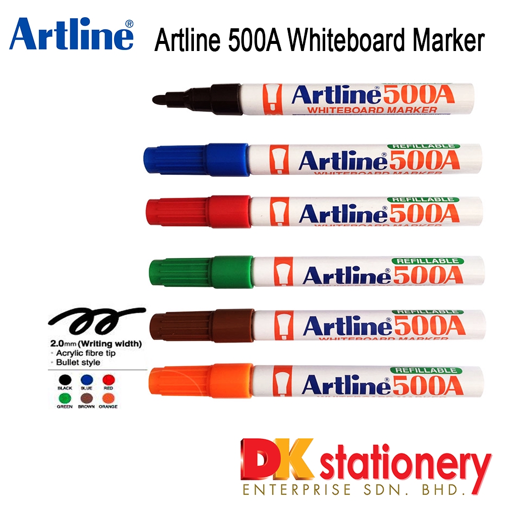 Artline Whiteboard Marker 500A ( BOX ) Shopee Malaysia