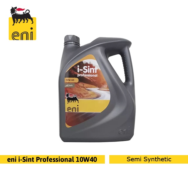 Eni iSint Professional 10W40 Semi Synthetic Gasoline Engine Oil (4L) Shopee Malaysia