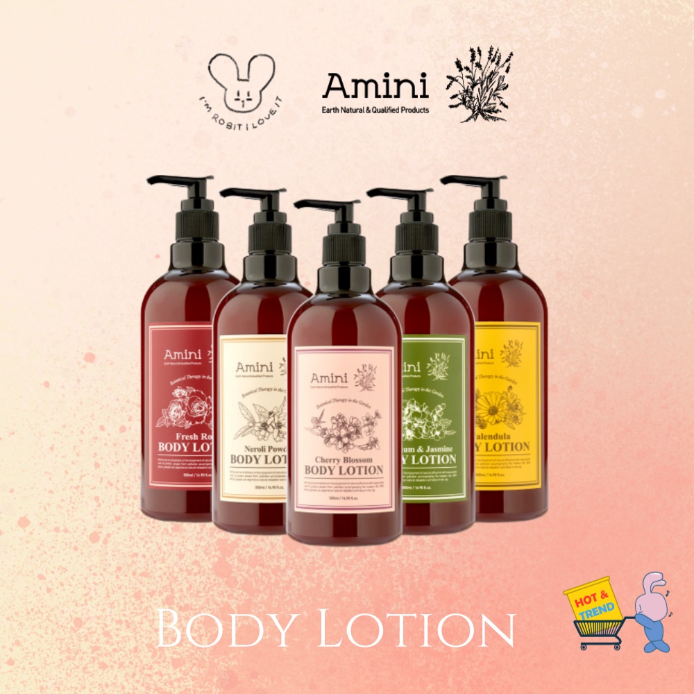 [Amini] Flower Therapy Body Lotion 5 Types body lotion korea / korea