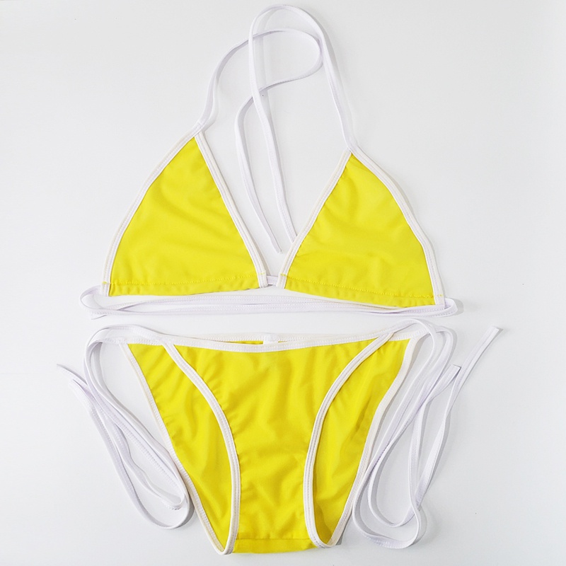 Not Out Of Date Classic Swim Bikini Bathing Suits Halter Swimsuit Women