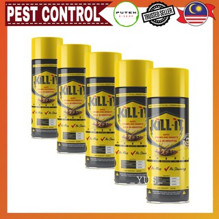 KILL IT SPRAY LIPAS KERETA PEST CONTROL ANTI CRAWLING 