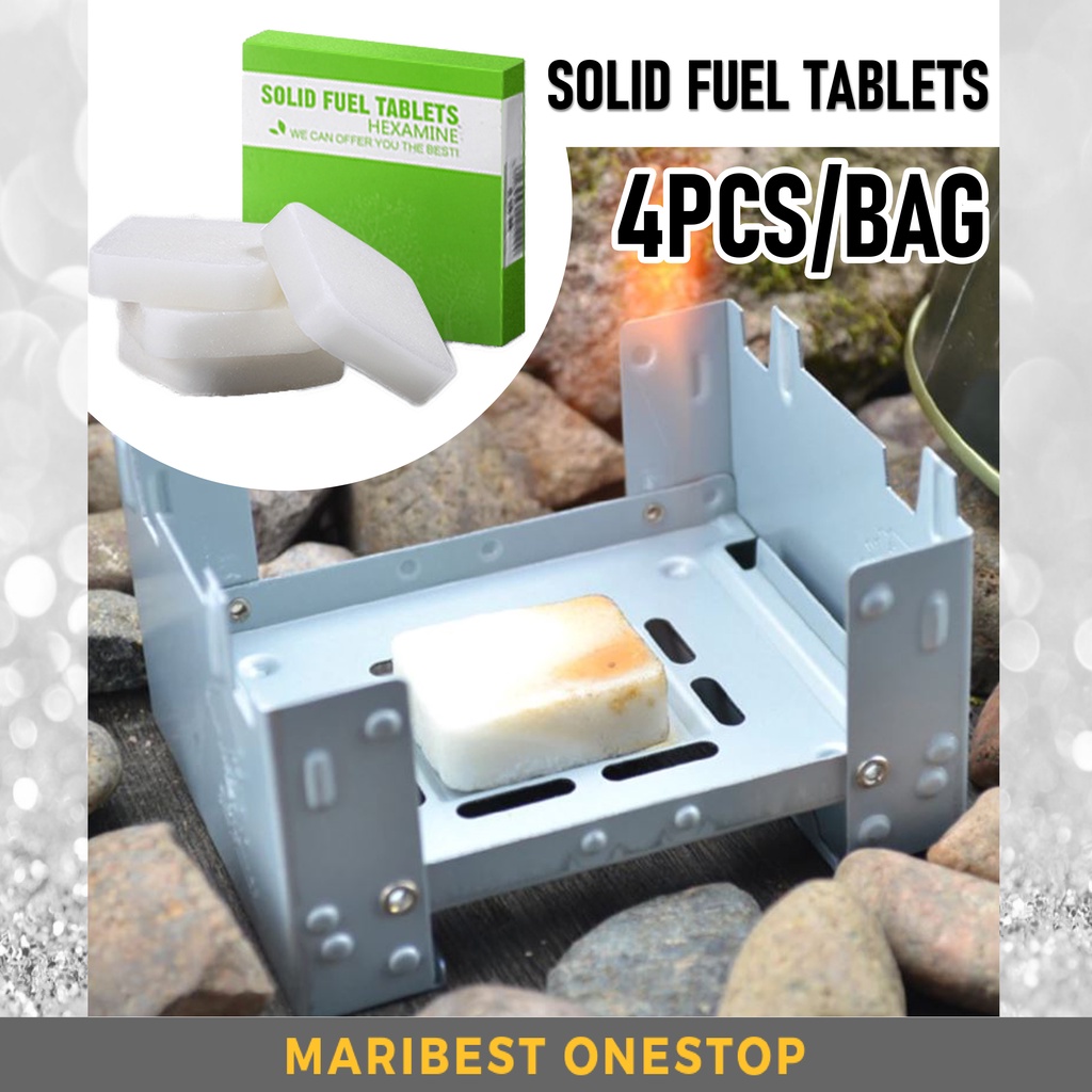 4PCS BAG SOLID FUEL TABLETS Lilin Askar Hexamine Solid Fuel Tablets