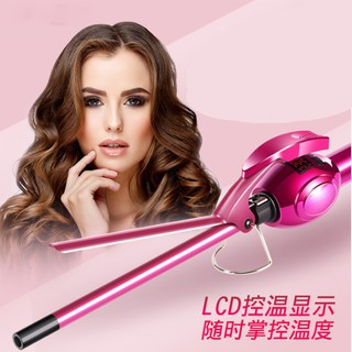 Multi Size Hair Curlers Hair Waver Curling Iorn Purple Small Wave